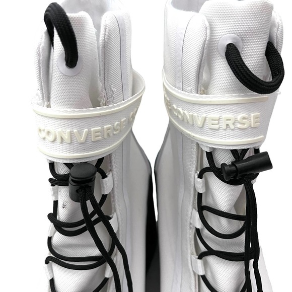 Converse Chuck Taylor All Star GR82 XX-HI High Heel Boots White/Black Size 8.5 - Picture 8 of 10